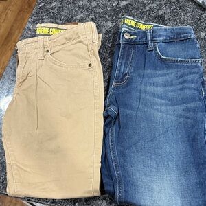 Lee Sport Series Denim and Khaki Pants